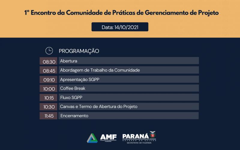 1º Encontro da Comunidade de Práticas de Gerenciamento de Projeto